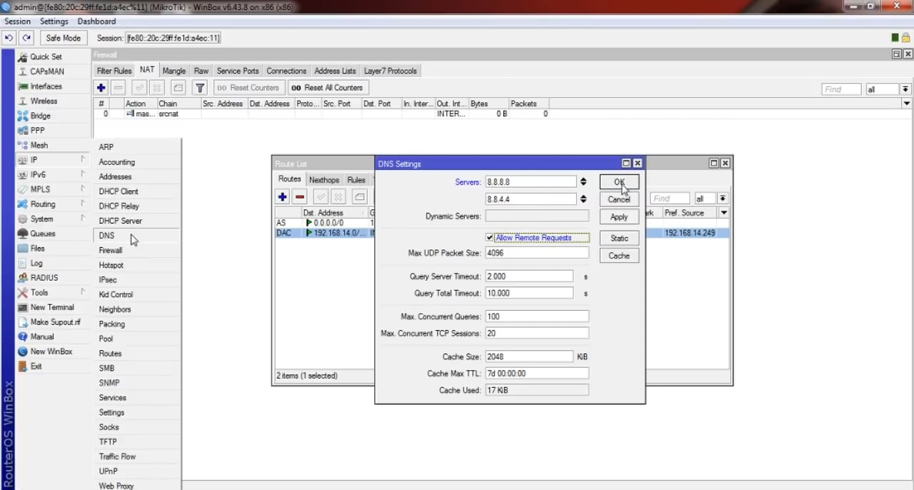 Cara Setting Mikrotik Agar Terhubung ke Internet (KHUSUS PEMULA)