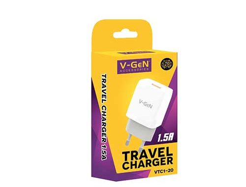 Adapter Charger 1.5A VGEN VTC1-20