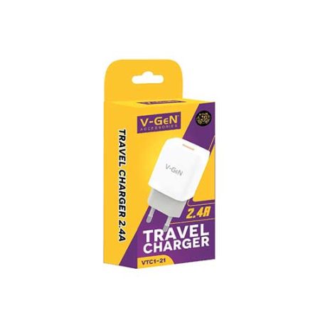 Adapter Charger 2.4A VGEN VTC1-21