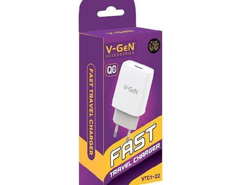 Adapter Charger 3A 18W QC3.0 VGEN VTC1-22