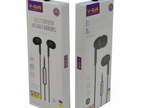 Headset Kabel VGEN VEP1-09 Hitam