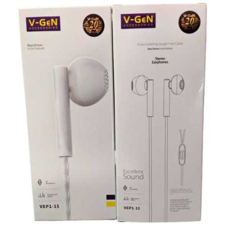 Headset Kabel VGEN VEP1-11 Putih