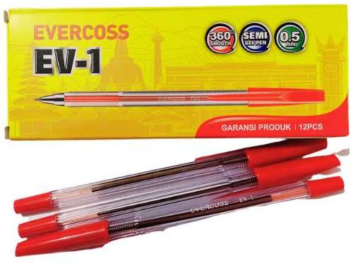 Pulpen Merah Evercoss EV-1