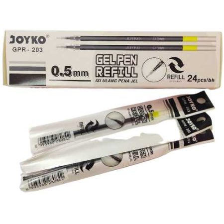 Isi Pulpen Gel Hitam Joyko GPR-203
