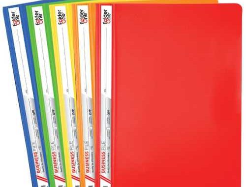 Map Plastik File Folio