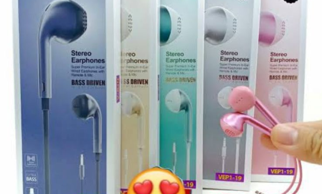 Headset Kabel VGEN VEP1-19 Hijau
