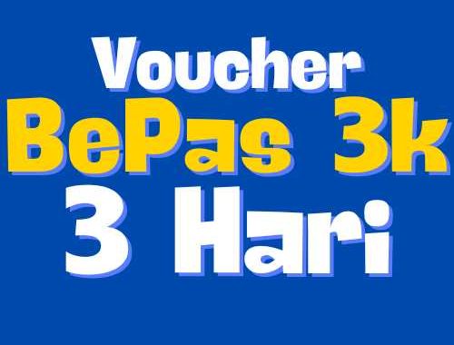V XL 3Harian BePas 3k => 3GB