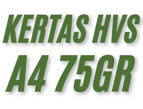 Kertas HVS A4 75gr 1 Lembar