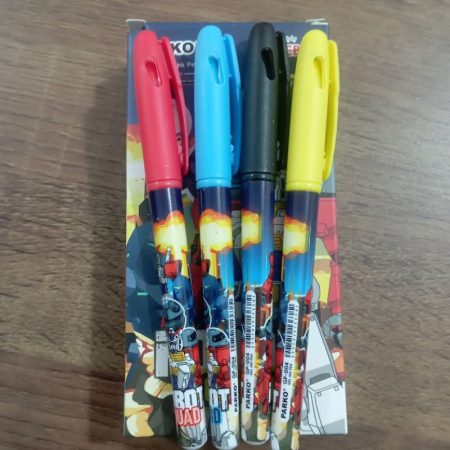 Pulpen Greebel Parko Motif Robot