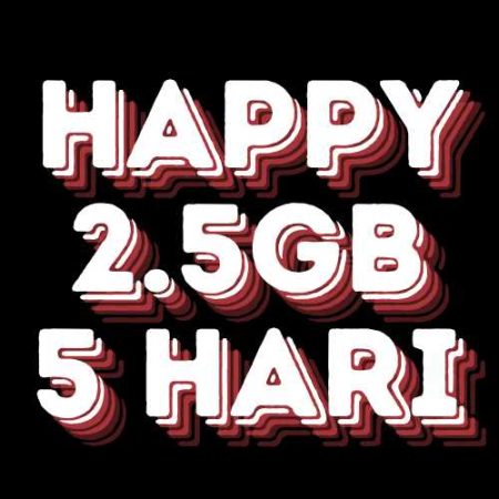 V Tri Happy 5H 2.5GB (2GB + 0.5GB) - 60