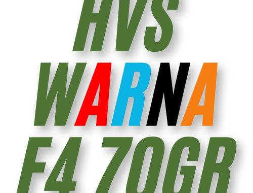 Kertas HVS Warna F4 70GSM Warna