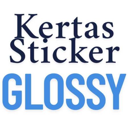 Kertas Sticker Glossy