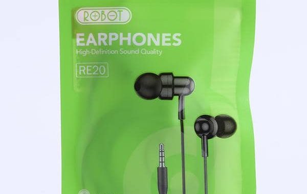 Headset Kabel ROBOT RE20 Hitam
