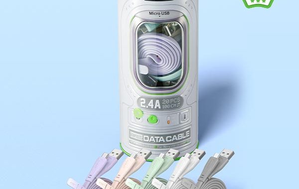 Kabel Type-C 2.4A ROBOT RAC100S Colorfull