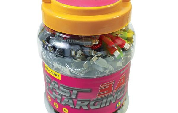 Kabel Type-C ke Iphone 3A WELLCOMM Nylon Toples