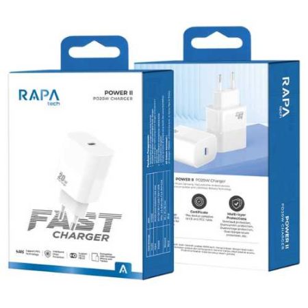 Adapter Charger PD20W RAPAtech POWER II CH1060