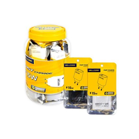 Adapter Charger 18W WELLCOMM TC 08 TOPLES 15 FC 01