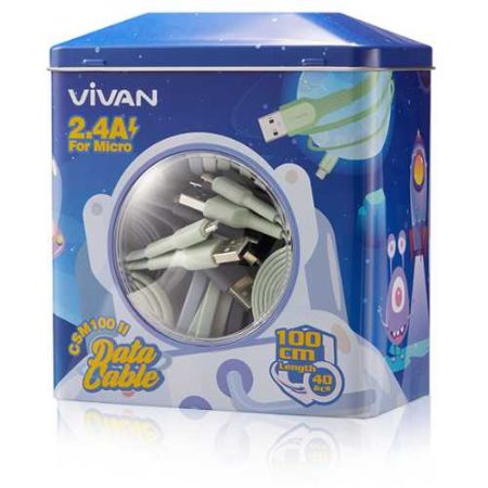 Kabel Micro 2.4A VIVAN CSM100II