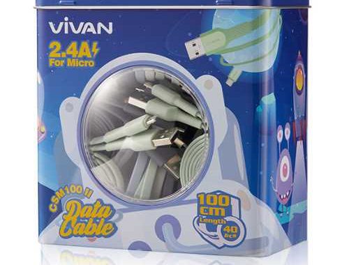 Kabel Micro 2.4A VIVAN CSM100II