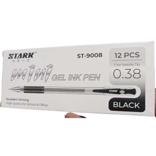 Pulpen Gel Hitam 0.38 STARK ST-9008