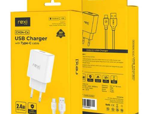 Charger Pack 2.4A REXIONE CH-24 CS