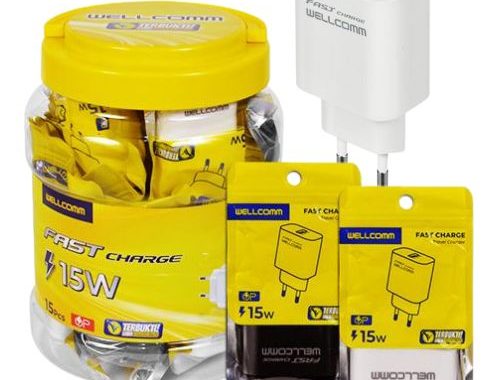 Adapter Charger 3A 15W WELLCOMM TC 07 TOPLES 15 FC 01