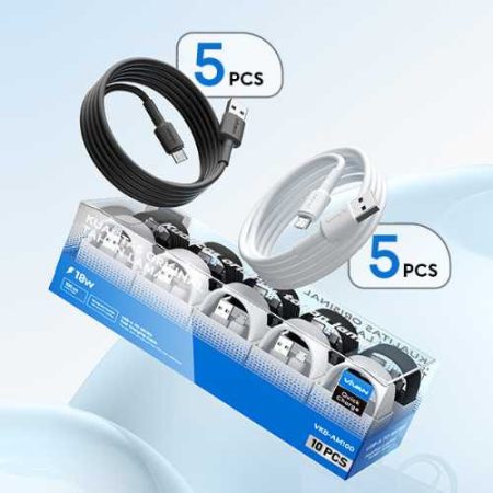 Kabel Micro 2.4A VIVAN VKB-AM100 Colorfull