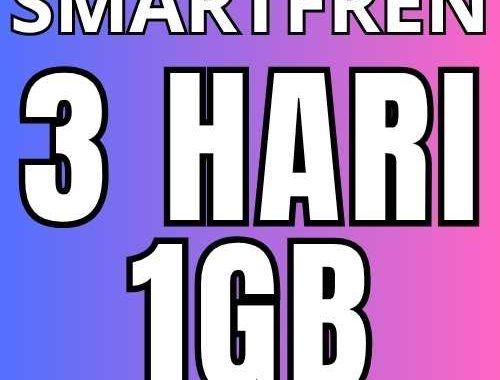 V Smartfren 3Harian 1GB