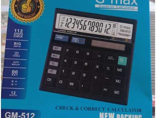 Kalkulator 12 Digit GMAX