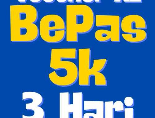 V XL 3Harian BePas 5k >>> 9GB