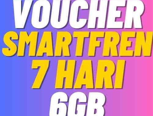 V SMARTFREN 7Harian 6GB