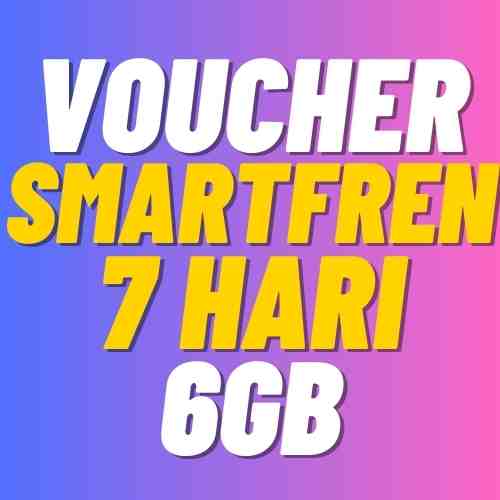 V SMARTFREN 7Harian 6GB