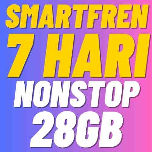 V Smartfren 7Harian Nonstop 25GB