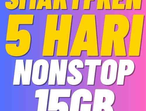 V Smartfren 5Harian Nonstop 15GB