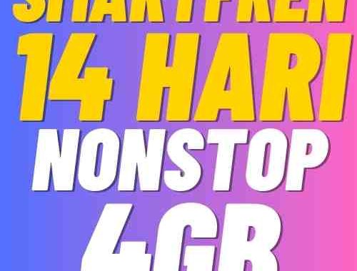 V Smartfren 14Harian Nonstop 4GB