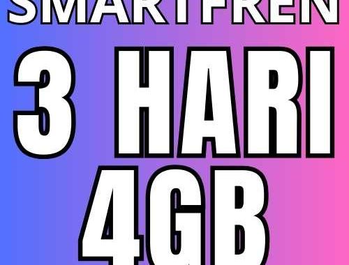 V SMARTFREN 3Harian 4GB