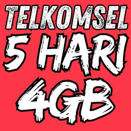 V Tsel 5Harian 4GB