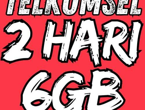 V Tsel 2Harian 6GB