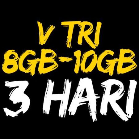 V Tri 3Harian 8GB - 10GB
