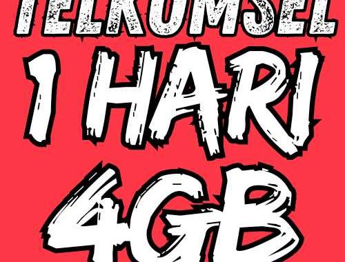 V Tsel 1Harian 4GB