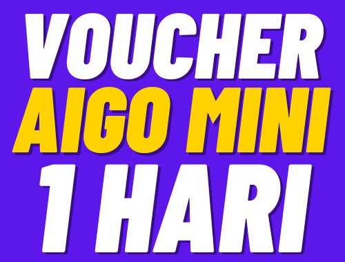 V AXIS 1Harian AIGO Mini 15GB 1hr
