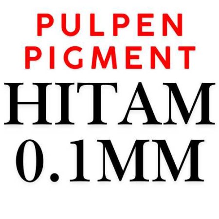 Pulpen Pigmen Hitam 0.1mm Drawing Pen ARTLINE