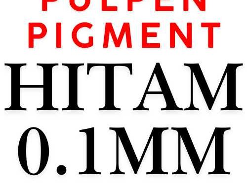 Pulpen Pigmen Hitam 0.1mm Drawing Pen ARTLINE
