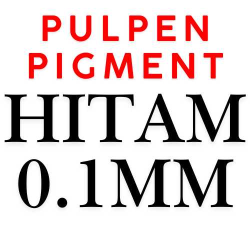 Pulpen Pigmen Hitam 0.1mm Drawing Pen ARTLINE