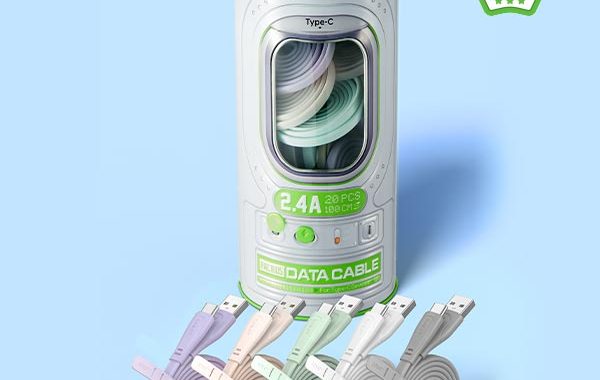 Kabel Micro 2.4A ROBOT RAM100S Colorfull