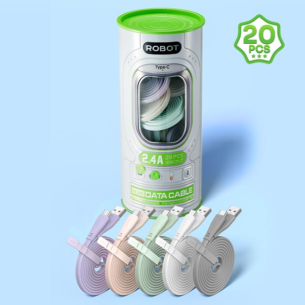 Kabel Micro 2.4A ROBOT RAM100S Colorfull