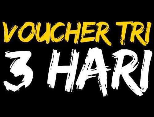V Tri 3Harian 3.5GB | 5.5GB | 5.5GB - 3 Hari