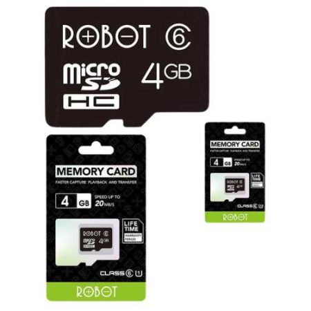 Micro SD ROBOT 4GB With Package
