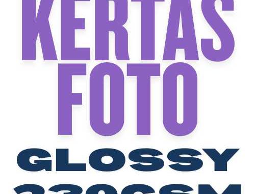 Kertas Photo Glossy 230GSM