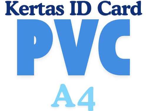 Kertas PVC A4 ID Card